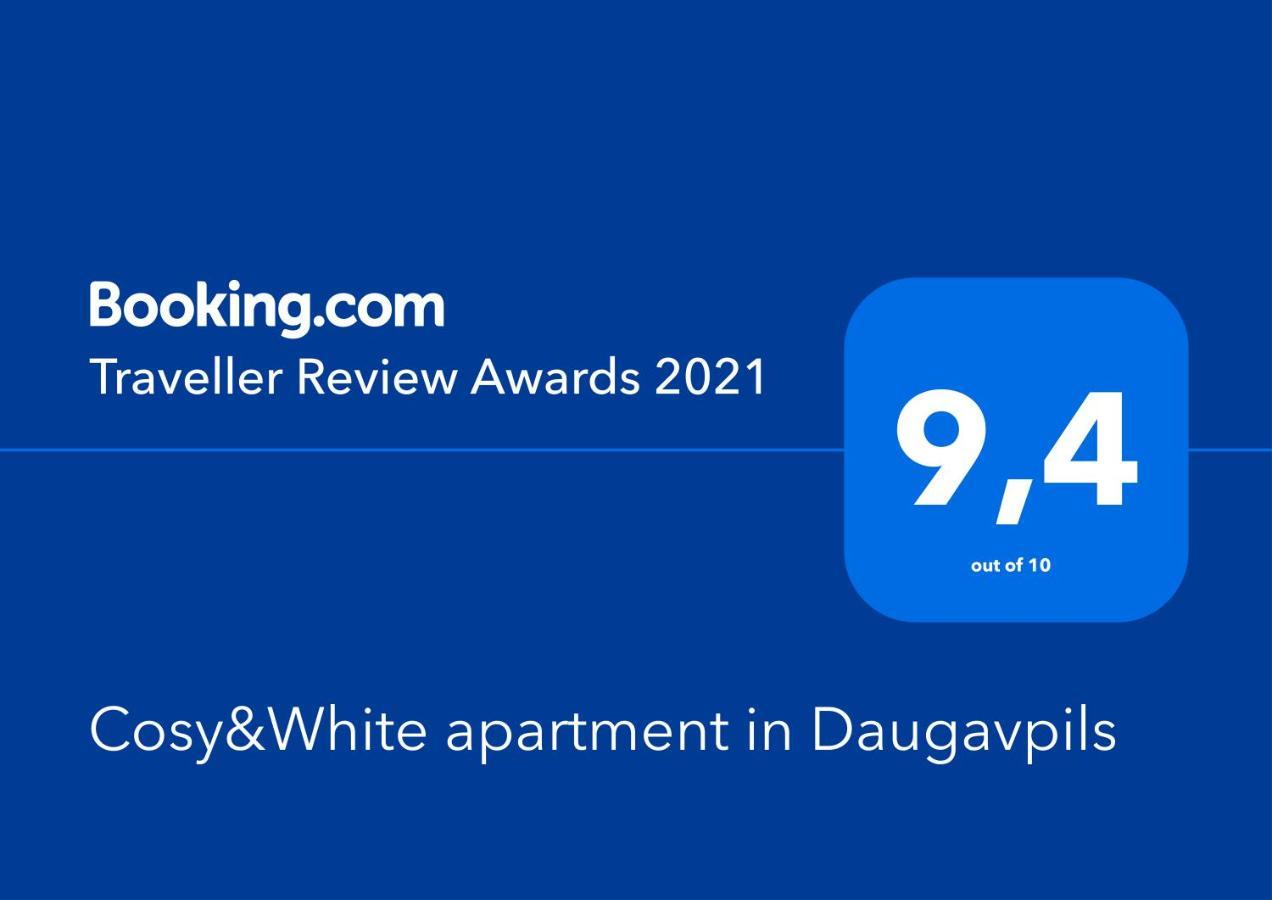 Cosy&White Apartment In Daugavpils Eksteriør bilde